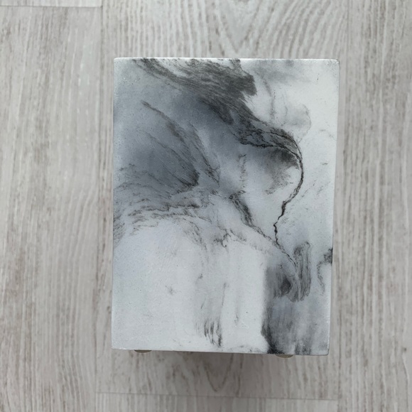Urban Outfitters Bino marble storage organizer two sections never used new - Picture 5 of 6